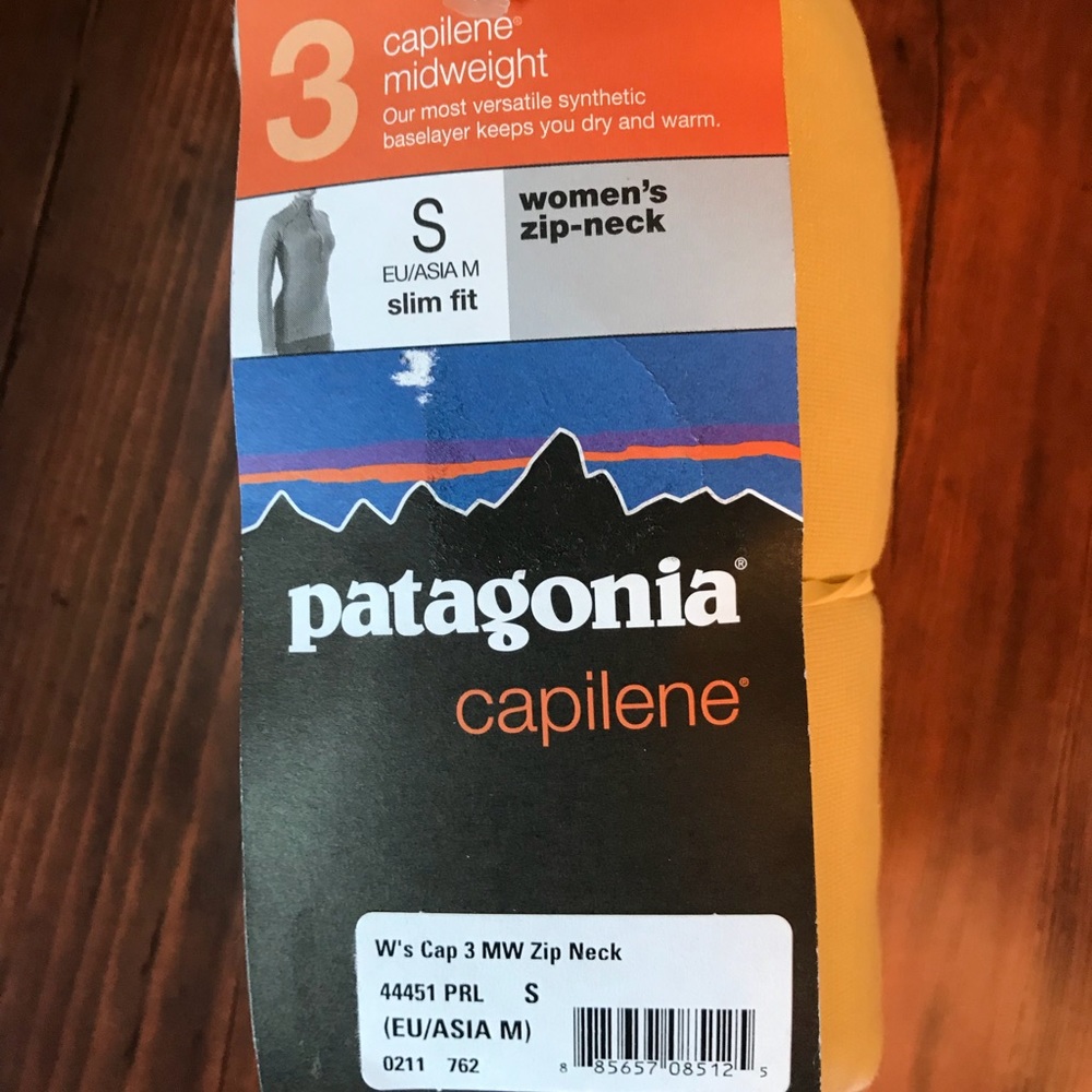 NWT Patagonia long sleeve capilene baselayer